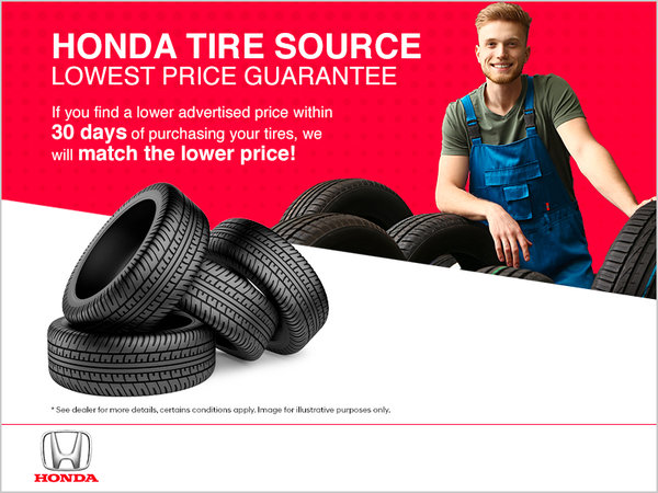 Honda Tire Source Lowest Price Guarantee