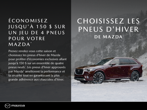 Mazda Gabriel Plateau - Choisissez les pneus d'hiver de Mazda