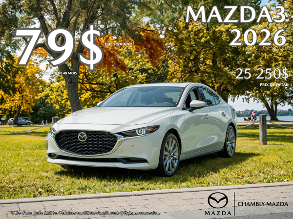 MAZDA3 OCT 2026