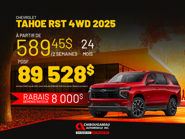 Chevrolet Tahoe RST 4WD 2025
