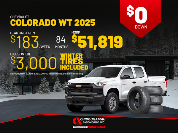Chevrolet Colorado WT 2025