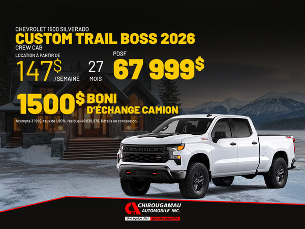 Chevrolet 1500 Silverado 2026