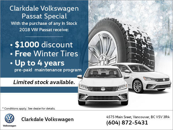 Clarkdale Volkswagen Passat Special