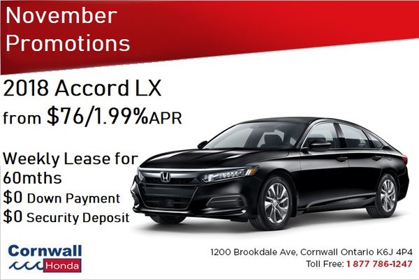 2018 Accord LX