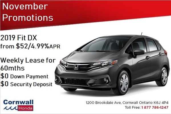 2019 Honda Fit DX