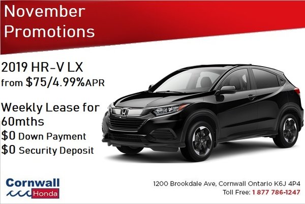 2019 Honda HR-V LX