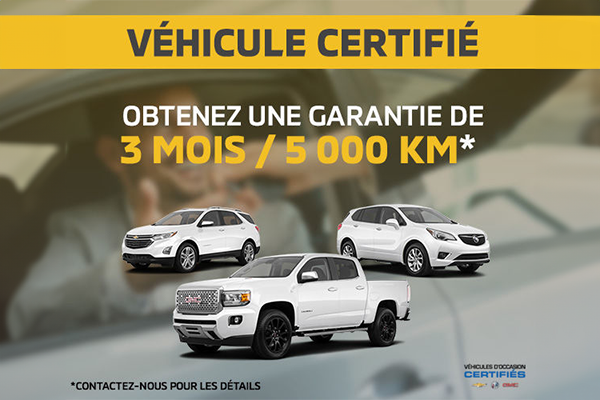 Véhicule Certifié d'occasion