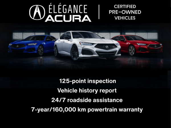 Acura Certified Vehicles