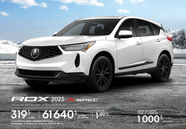 2025 RDX A-SPEC