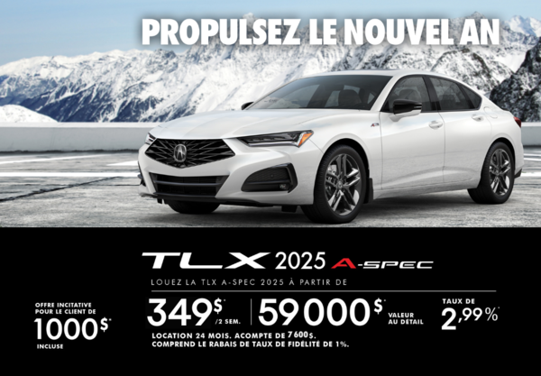 TLX A-SPECMC 2025