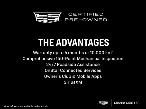 Cadillac Certified Vehicle