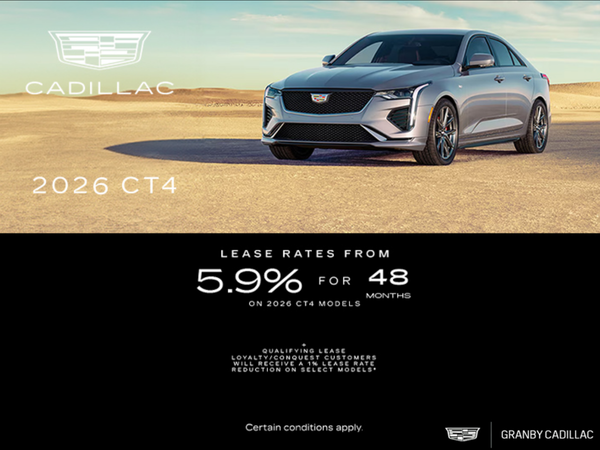 The 2026 CT4: Performance with Style