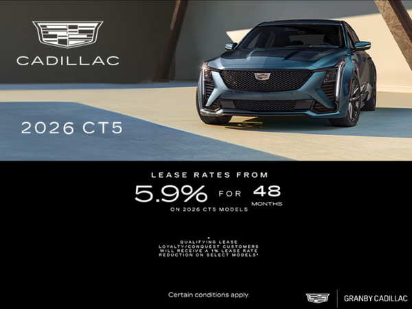 The 2026 CT5: Refinement in Motion