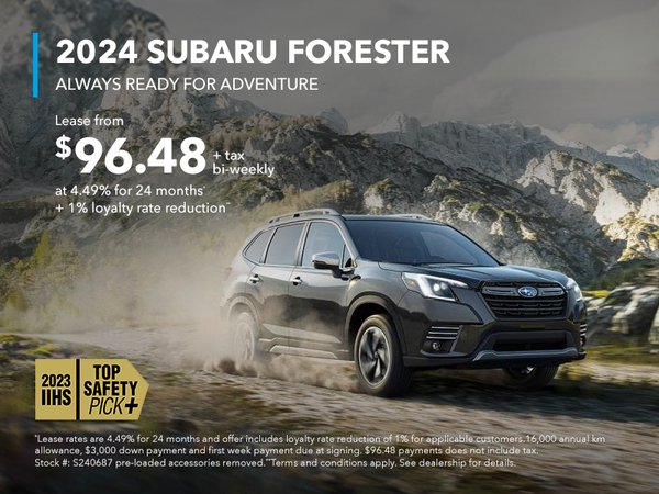 Monthly Offers - Forester