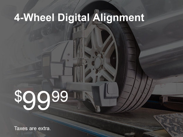 4-Wheel Alignment Special