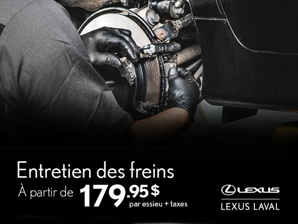 Entretien des freins