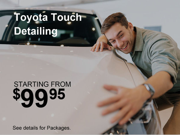 Toyota Touch Detailing Packages