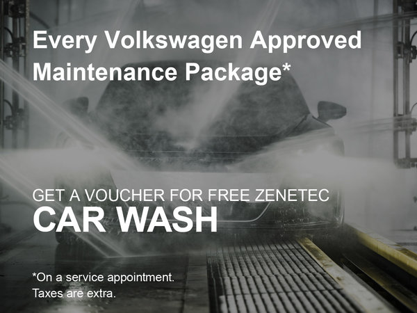 Complimentary Zenetec Car Wash Special
