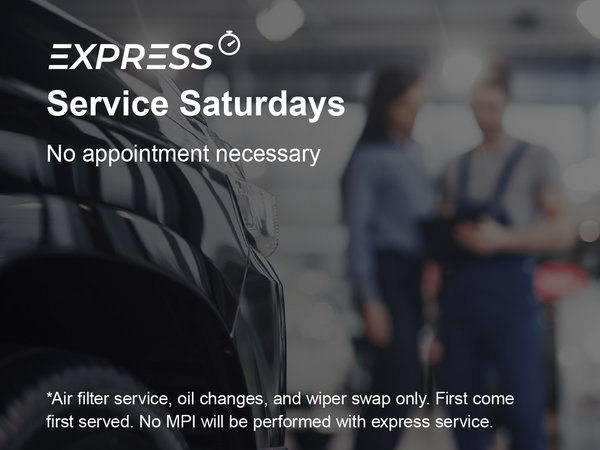 Express Service Saturdays Special