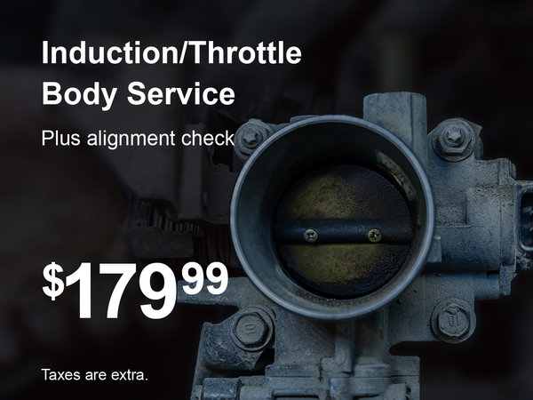 Induction/Throttle Body Service Special