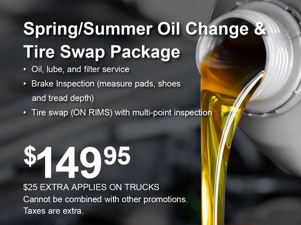 Spring / Summer Service Package Special