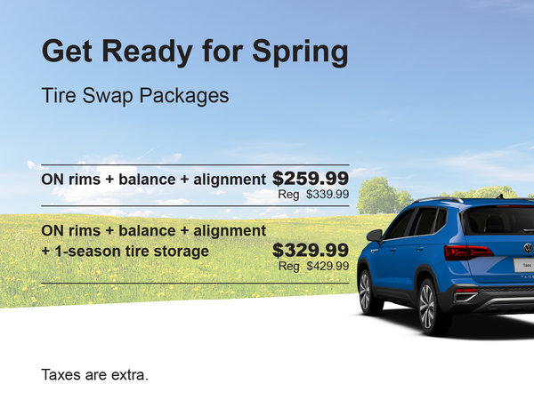 Tire Swap Package Special