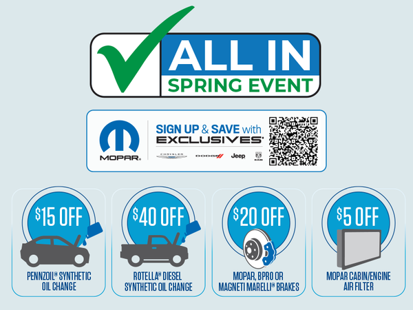 All In Spring Event