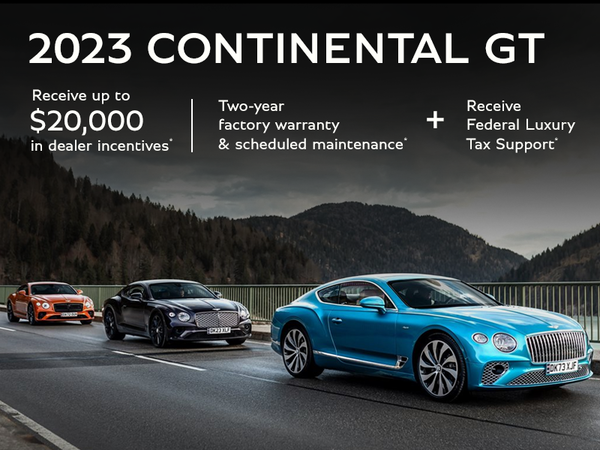 2023 Continental GT