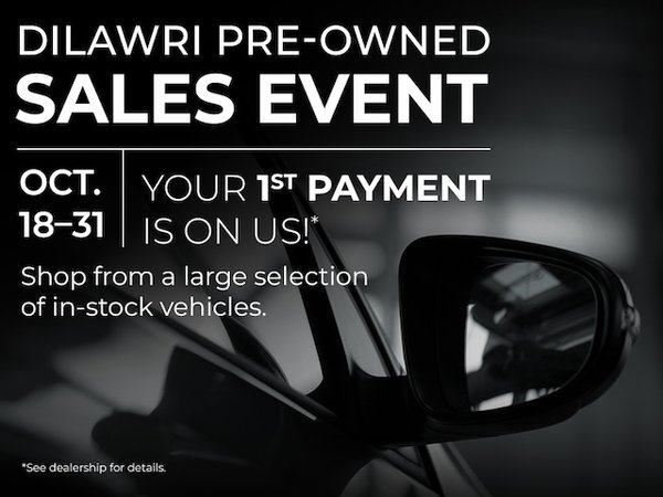 Dilawri Pre-Owned Sales Event 2024 October