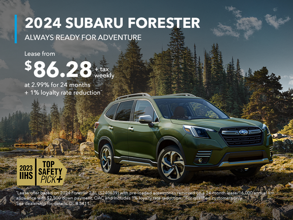 Monthly Offers - Forester