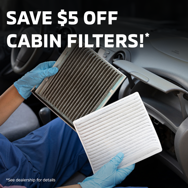 $5 OFF Cabin Filters