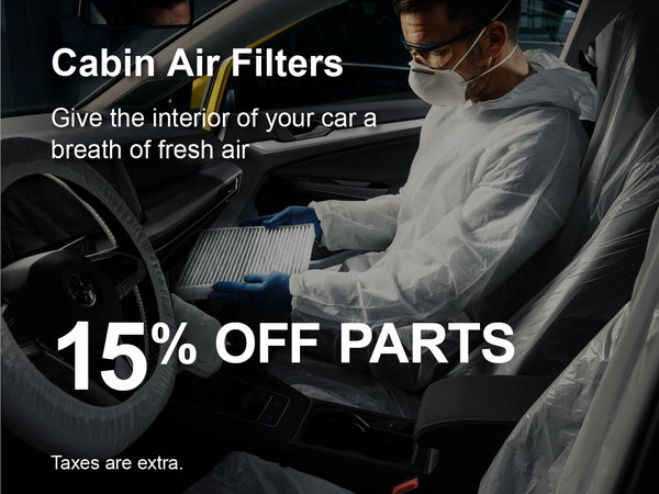 Cabin Air Filters Special