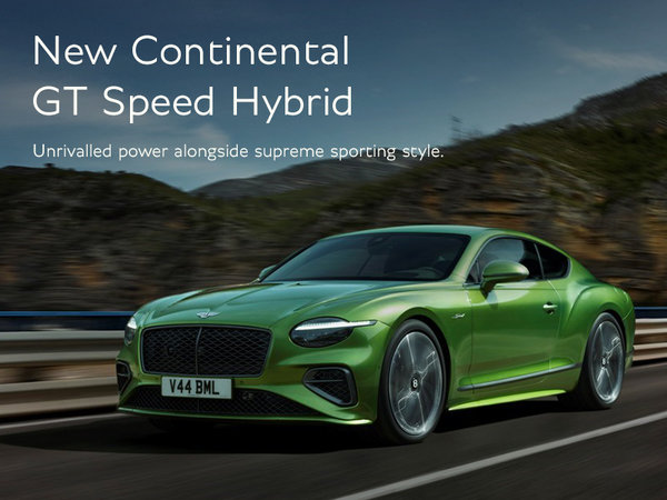 New Continental GT Speed Hybrid