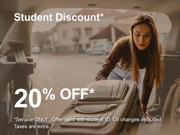 Student Discount Service Special