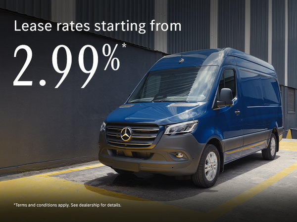 Lease rates starting from 2.99%