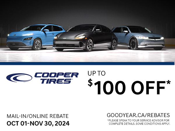 COOPER  - Tire Rebate