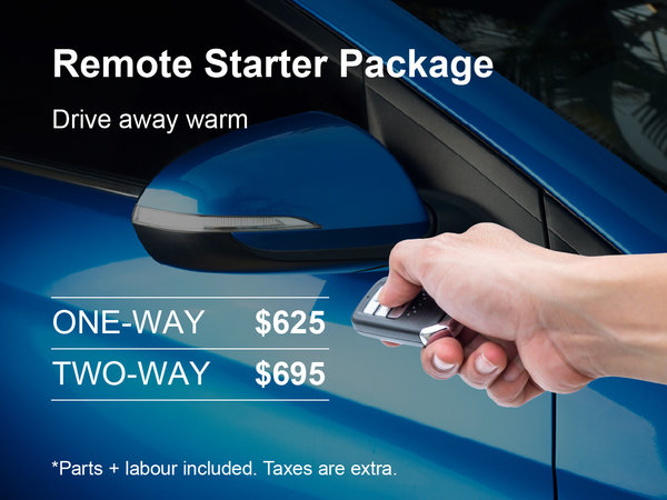 Remote Starter Special