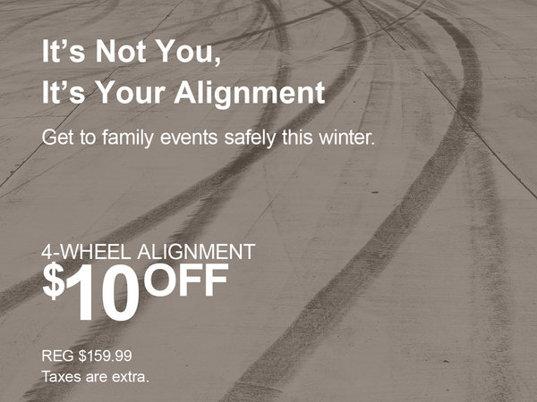 4-Wheel Alignment Special