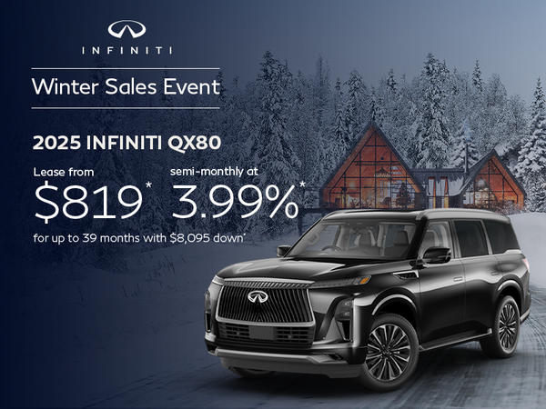 Monthly Offers - 2025 QX80