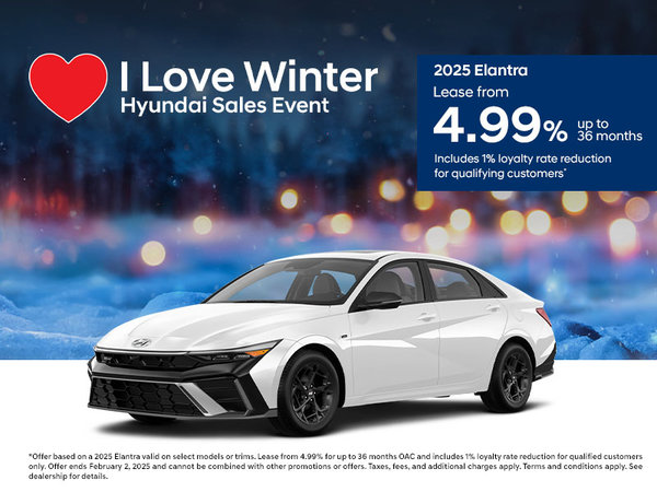 I Love Winter - 2025 Elantra