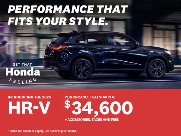 Get That Honda Feeling - 2026 HR-V