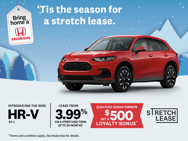 Bring Home a Honda - 2026 HR-V EX-L