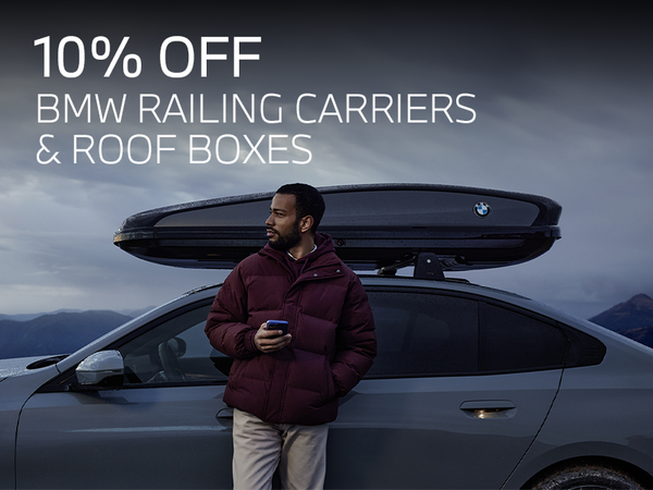 10% Off BMW Railing Carriers & Roof Boxes