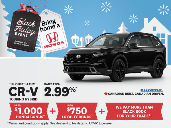 Black Friday Sale 2025 Honda CR-V Touring Hybrid