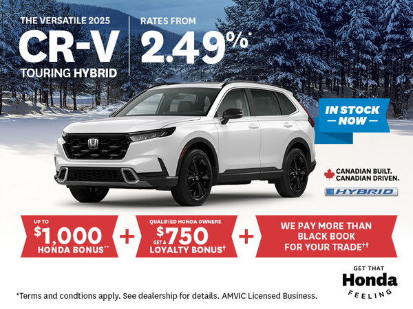 Get that Honda Feeling - 2025 CR-V Touring Hybrid