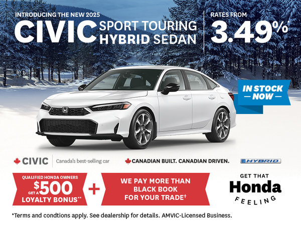 Get that Honda Feeling - 2025 Civic Hybrid