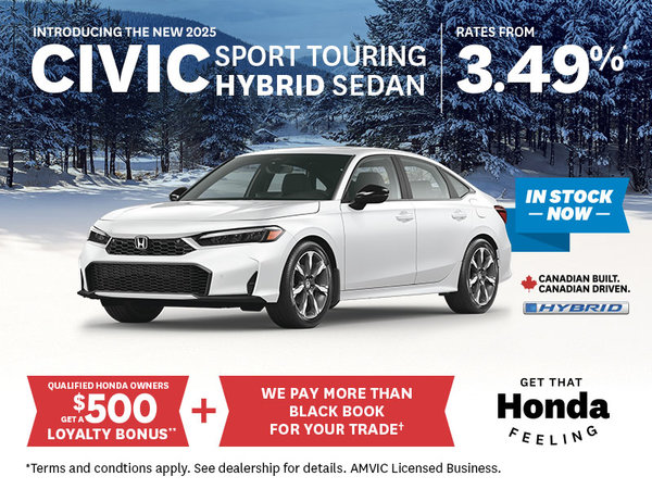 Get that Honda Feeling - 2025 Civic Hybrid