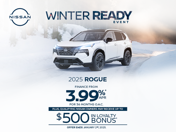 Winter Ready Event - 2025 Nissan Rogue