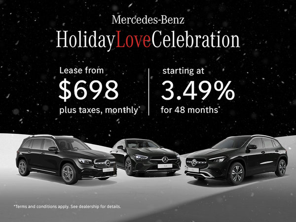 Lease from $698 monthly on select models