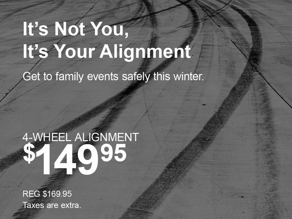 4-Wheel Alignment Special